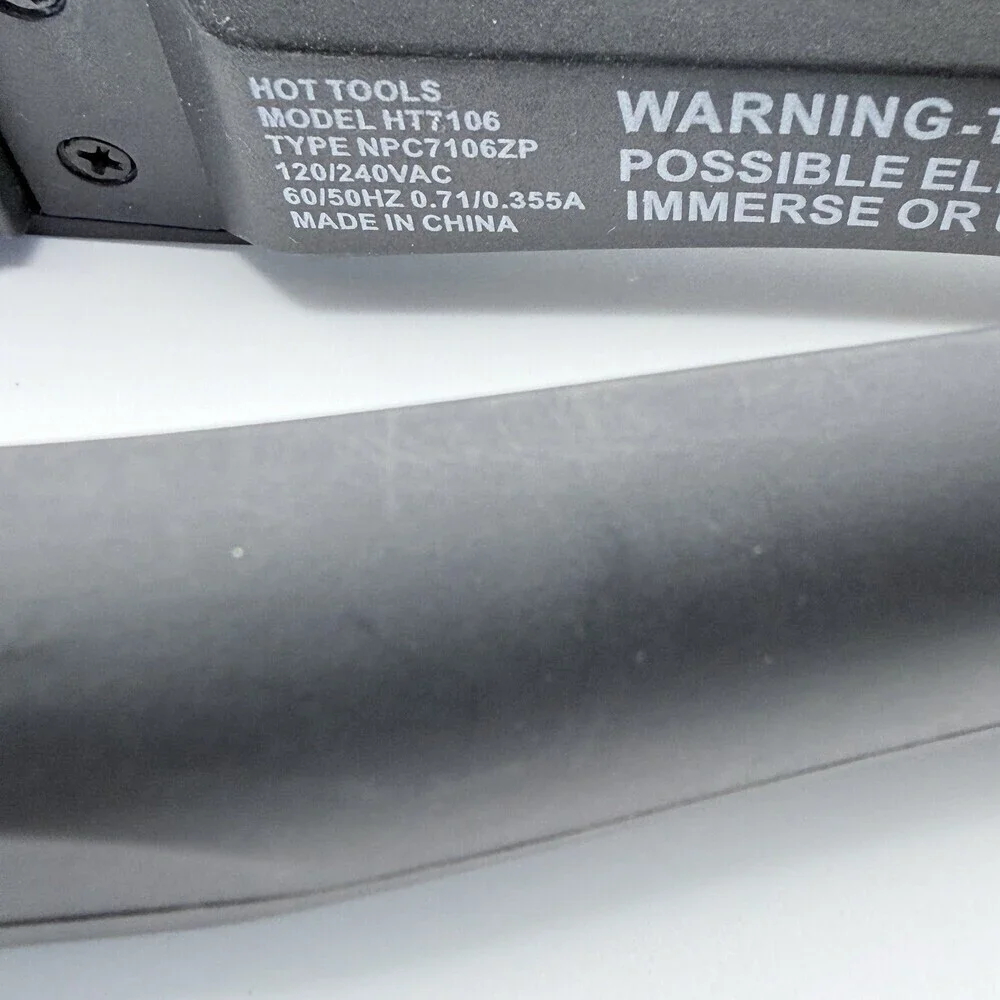 Hot Tools iron tourmaline